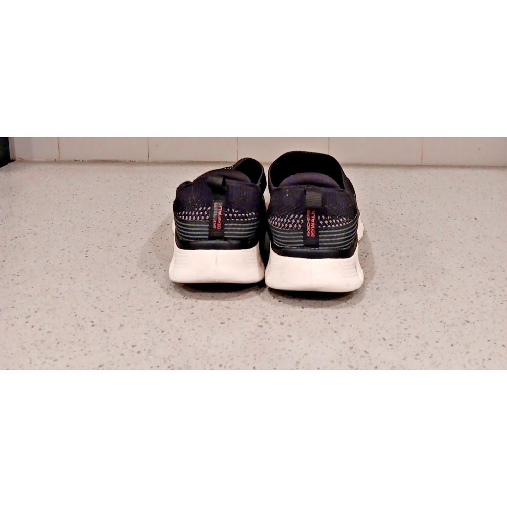 Skechers Womens Slip-ins GO WALK Glide-Step 2.0 Sneakers Size 7.5 Black - Picture 3 of 10
